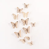 3D Butterfly Wall Decor, Removable Butterfly Stickers for Bedroom, Nursery & Party Décor