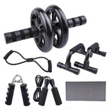 Abs Roller Wheel Kit, Core Workout Equipment for Home Gym, Ab Training & Strength Exercise