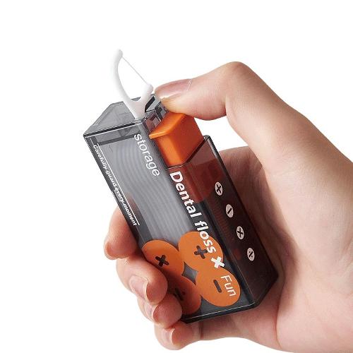Dental Floss Dispenser, Portable Tooth Floss Holder for Home, Travel & Daily Oral Care