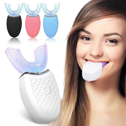 U-Shaped Ultrasonic Toothbrush, Automatic Electric Toothbrush for Easy Daily Cleaning