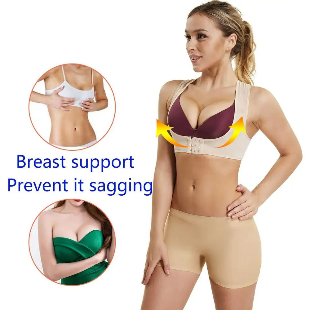 Women Adjustable Elastic Posture Corrector, Upper Back Support Brace for Daily Comfort